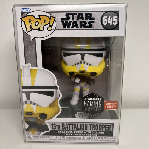 Funko Pop 13th Battalion Trooper 645 Gamestop Exclusive