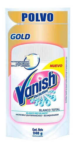 Vanish En Polvo Blanco 240g