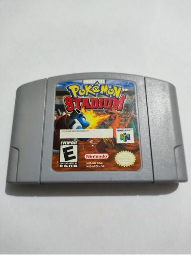 Pokemon Stadium Para Nintendo 64, Cartucho Original, N64