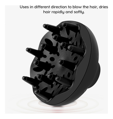 Difusor De Cabelo Para Ferramenta Profissional De Modelagem