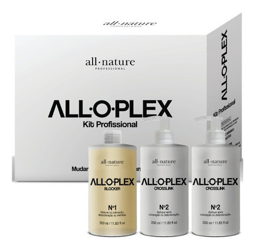 Kit Alloplex All Nature, Bloqueador De Danos Descoloração