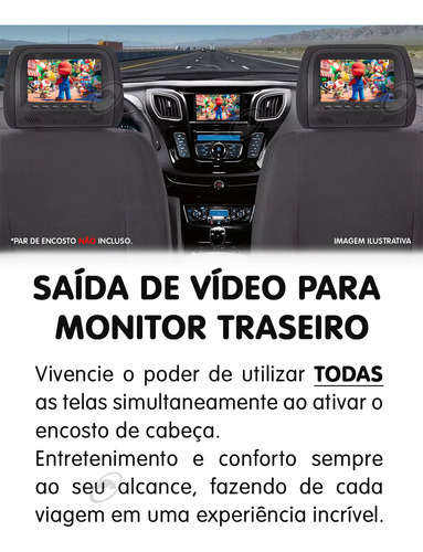 Multimídia 9 Pol Android Roadstar Rs-915br Prime Câmera Ré