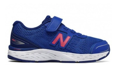 Tenis New Balance Crianças 680v5 Hook And Loop Pacific No.26
