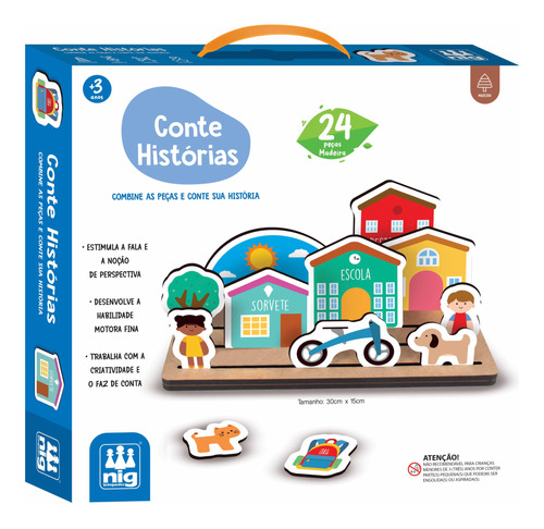 Jogo Infantil Crie Histórias - Pedagógico Educativo