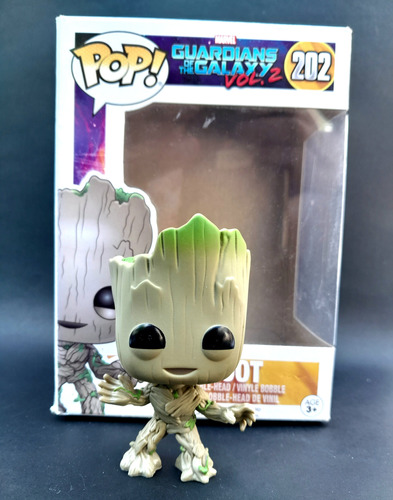 Funko Pop #202 Groot - Guardianes De La Galaxia - Germanes