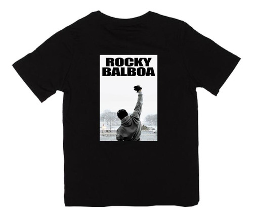 Remeras Infantiles Rocky Balboa |de Hoy No Pasa| 1