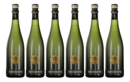 Champagne Novecento Extra Brut 750ml Espumante Caja X6