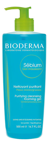 Gel De Limpeza Bioderma Sébium 500 Ml - Pele Jovem