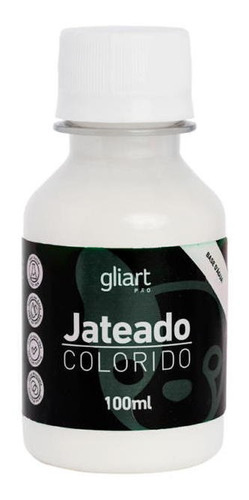 Tinta Para Jateado Colorido 100ml Gliart Cor Incolor