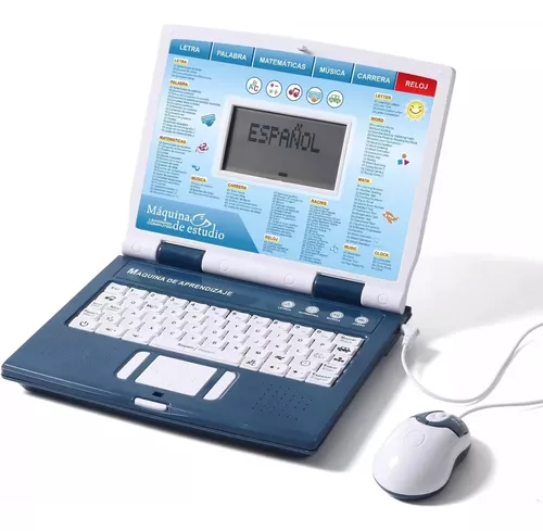 Pequeordenador Laptop Computadora Infantil Educativo Vtech Color Azul  marino