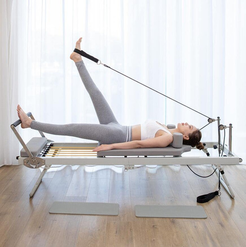 Pilate Reformer Machine Para Hogar Plegable Entrenamiento