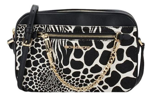 Cartera Crossbody Michael Kors Chain Jet Set