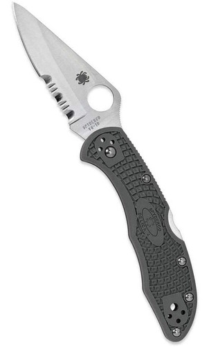 Cuchillo Navaja Plegable Spyderco Delica Sable Acero De 2...