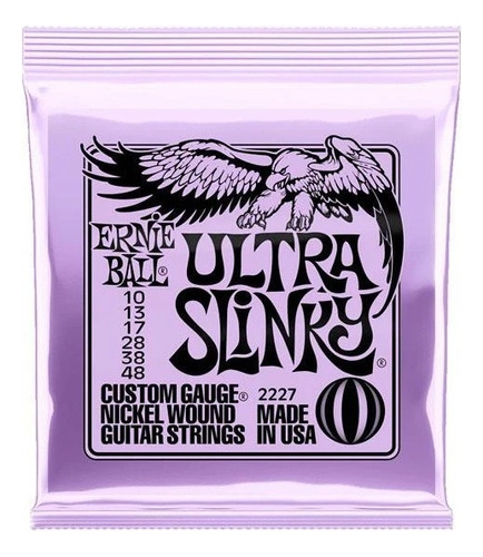 Cuerdas Ernie Ball 2227 Ultra Slinky Nickel 10-48