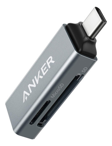 Leitor De Cartão Sd Anker 2 Em 1 Usb C Memory Para Sdxc Sdhc