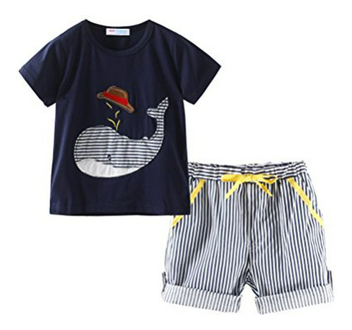 Mud Kingdom Little Boys Short Clothes Sets