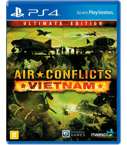 Jogo Ps4 Air Conflicts: Vietnam Game Midia Fisica