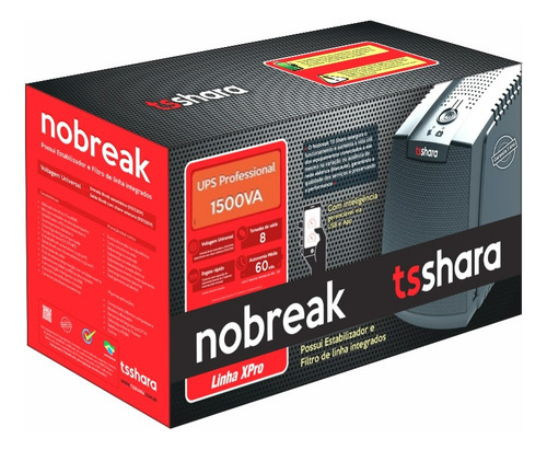 Nobreak Ups Compact Xpro 1500va 2bat Bivolt C/ Software Nfe