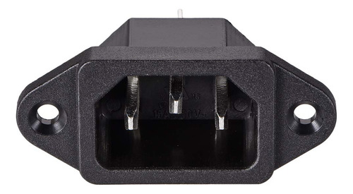 Adaptador De Enchufe C14 Ac 250v 10a/5a 3 Pines Iec
