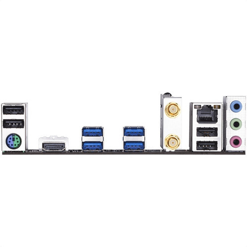 Imagen 3 de 4 de Tarjeta Madre Gigabyte B450m Ds3h Wifi Bt Ddr4 Pcie Usb3 Am4 Color Negro