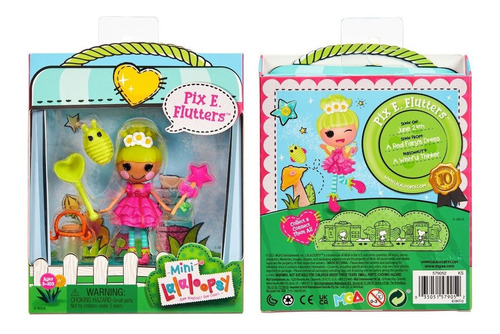 Lalaloopsy Mini Doll Pix E Flutters