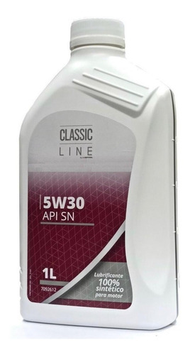 Óleo De Motor 5w30 Api Sn Classic Line Mopar