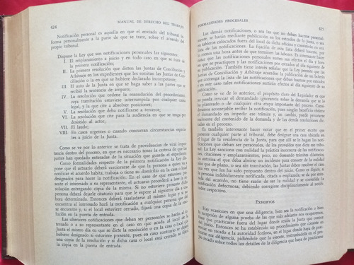 Manual De Derecho Del Trabajo, Euquerio Guerrero (Usado)