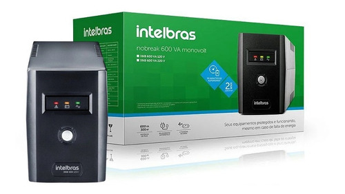 Nobreak Intelbras Xnb 600va Pc Videogame Drv Câmera Notebook