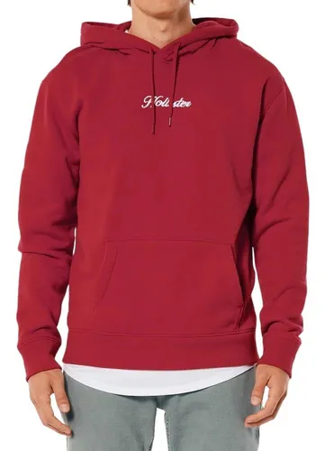 Hollister sudadera roja new arrivals