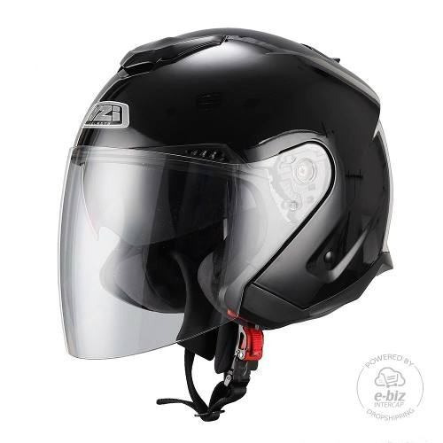 Casco Moto abierto nzi avenewduo negro doble visor ta