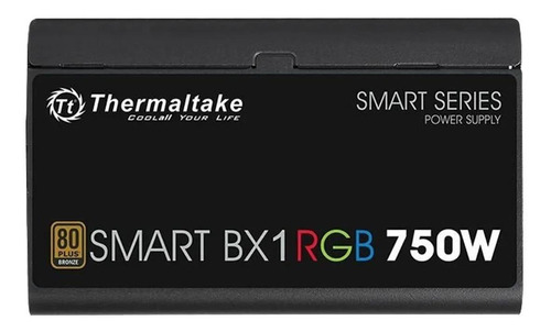 Fuente de poder para PC Thermaltake Technology Smart BX1 RGB Series SP-750AH2NKB 750W  black 100V/240V