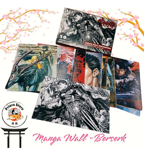 Set Sticker Berserk Decorativos