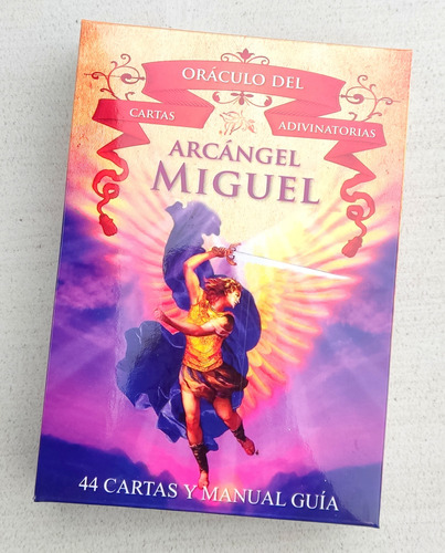 Oraculo Arcangel Miguel Español + Instructivo + Bolso