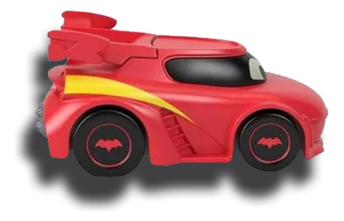 Carrinho Batwheels Batcast 1:55 Dc - Fisher Price Cor Vermelho Redbird Do Robin