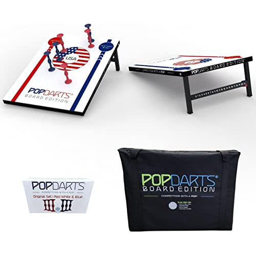 Popdarts Usa Board Edition Set  Patio Trasero, Juego Para I