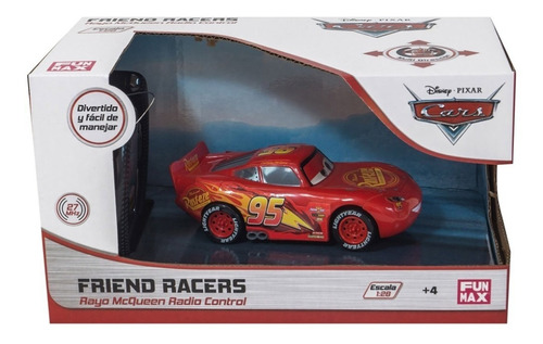 Cars Disney Pixar Rayo Mcqueen Radio Control Friend Racers Color Multicolor