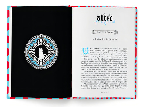 Alice Através do Espelho (Limited Edition), de Carroll, Lewis. Editorial Darkside, capa dura em português, 2022