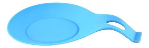 5 Soporte De Silicona Para Utensilios De Cocina Azul