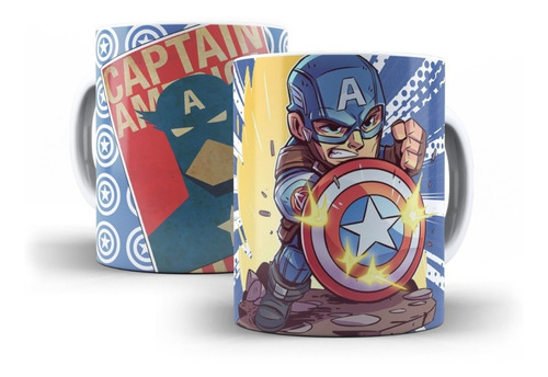 Imagem 3 de 7 de Canecas Personalizadas Vingadores !!!!