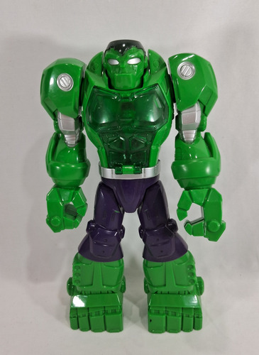 Boneco Marvel Playskool Mega Armadura Hulk Hasbro 2015 (Usado)