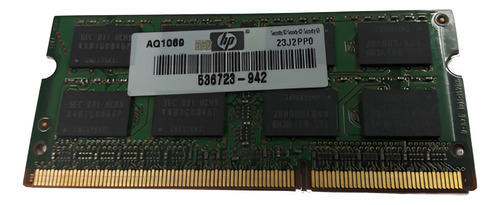 Memória Para Notebook Ddr 3 - Pc3 10600s - 2 Gb (Usado)