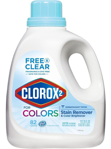 Clorox2 For Colors Quitamanchas/abrillantador De Color 3.33l