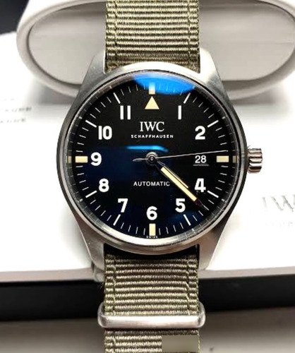 Iwc Mark Xviii Negro Automatico Acero Reloj