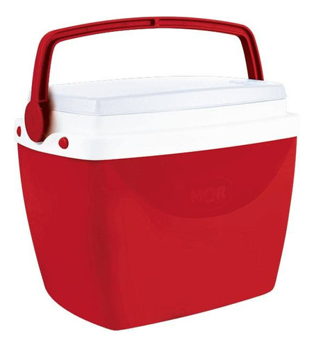 Caixa Térmica 6l Cooler Cores Variadas Mor Cor Vermelho