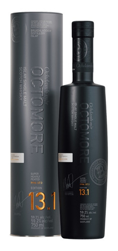 Whisky Octomore 13.1 Con Estuche Exclusivo Bostonmartin