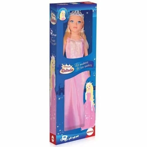 Muñecas Princesa X5 24cm Caja Nena Niña Juguete Regalo