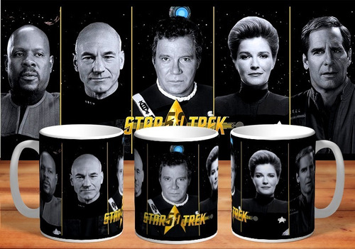 Taza Star Trek Viaje A Las Estrellas De Ceramica