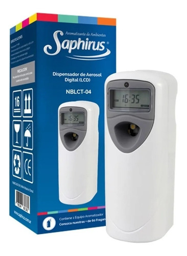 Dispenser Digital Aromatizador -saphirus Universal 