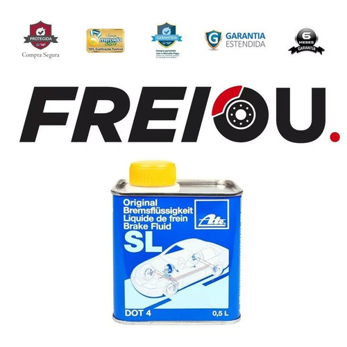 Fluído De Freio Ate Dot 4 500ml Original Para Ford Belina