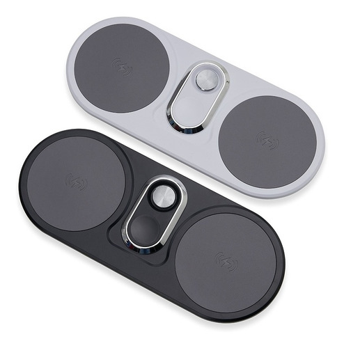Imagem 2 de 7 de Base Dual Indução Para Celulares E Iwatch